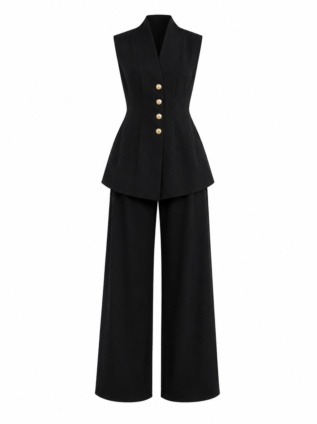 Gold Düğme Double Takım
